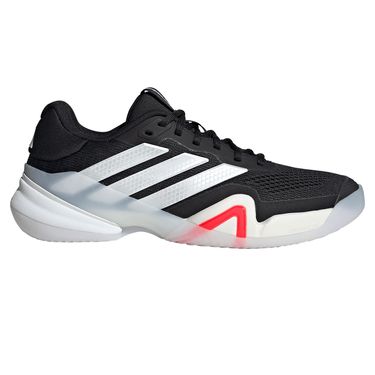 adidas Men's Barricade 14 Clay Tennis Shoes (Core Black/Zero Metallic/Lucid Red) 10