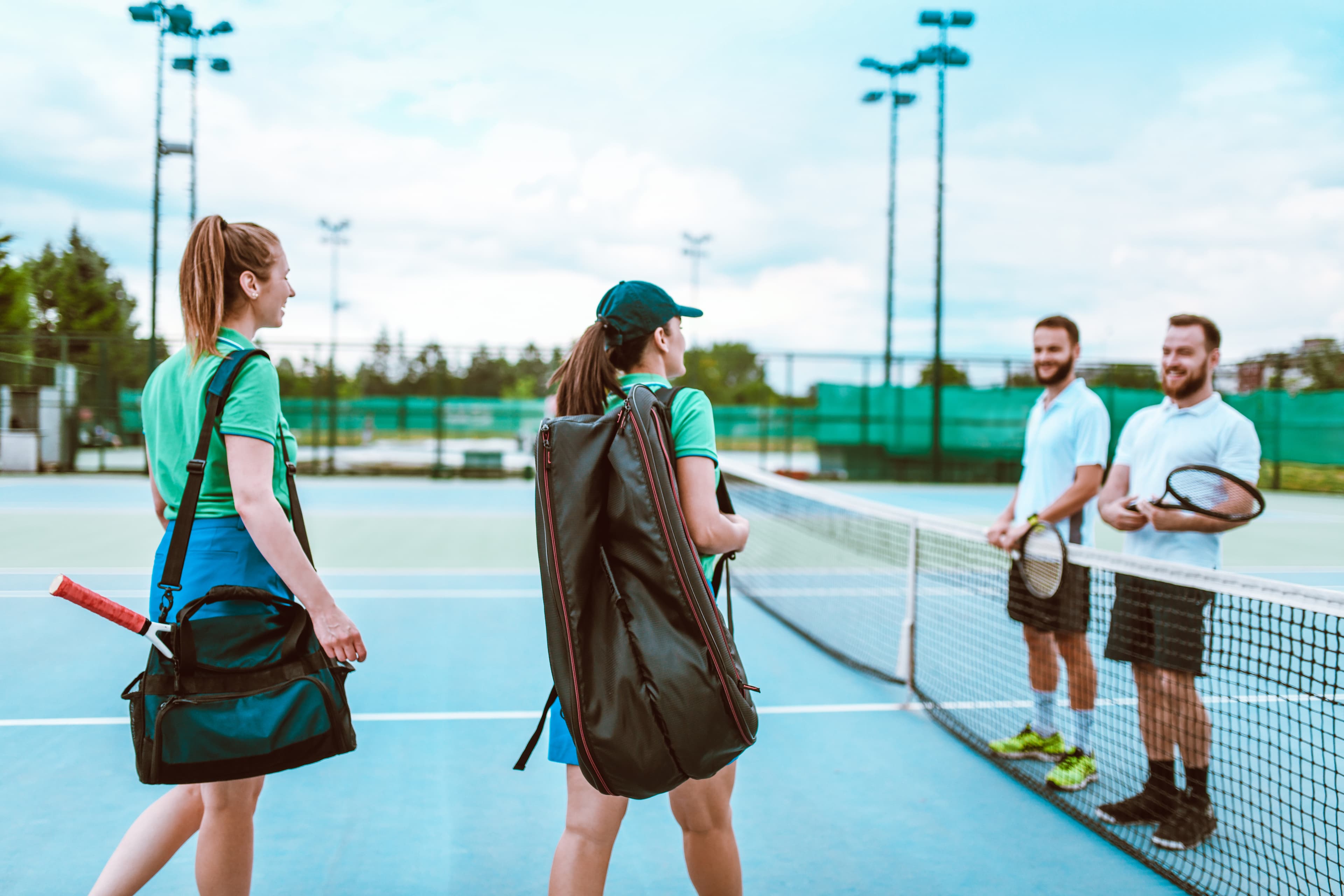 Tennis bag brands available at MatchSet, including Wilson, Babolat, Yonex, Head, and more