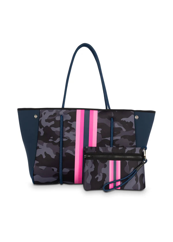 Haute Shore Greyson Epic Handbag Tote Navy camo