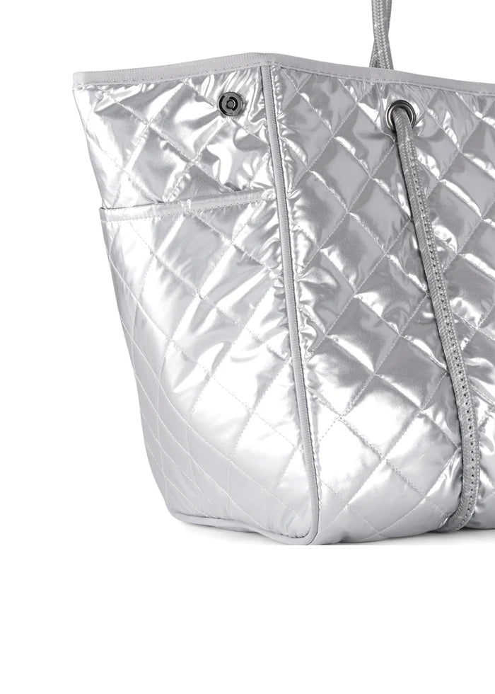 Haute Shore Greyson Shine Puffer Tote