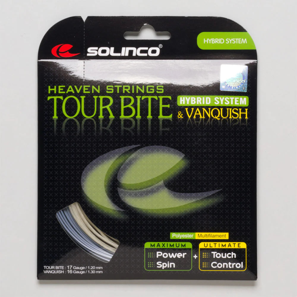 Solinco Tour Bite 17/Vanquish 16 Hybrid String