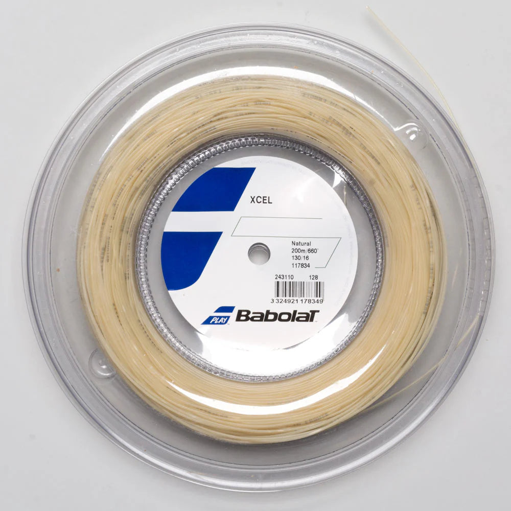 Babolat Xcel 16g/1.30 660' Tennis String REEL