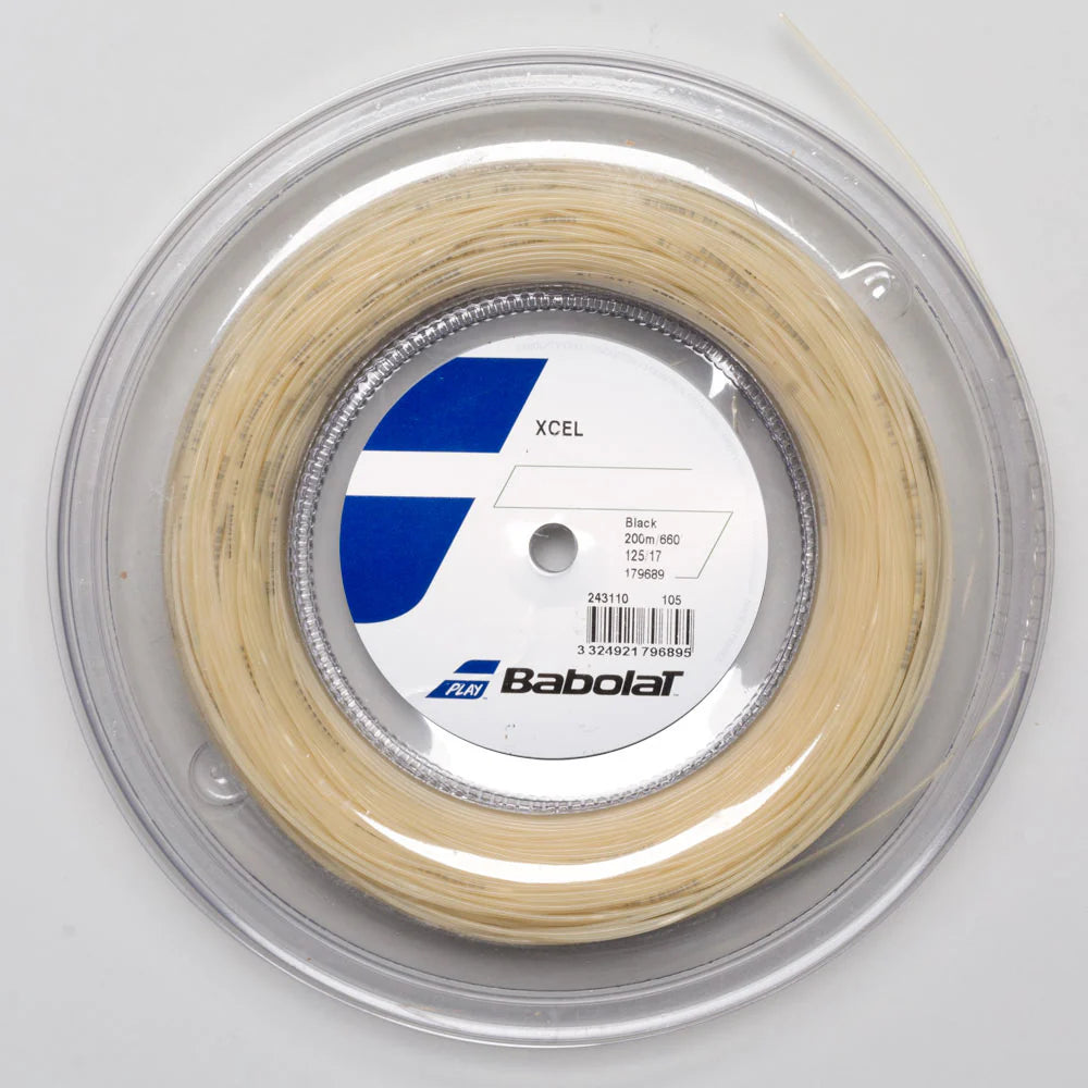 Babolat Xcel 17g/1.25 660' Tennis String REEL