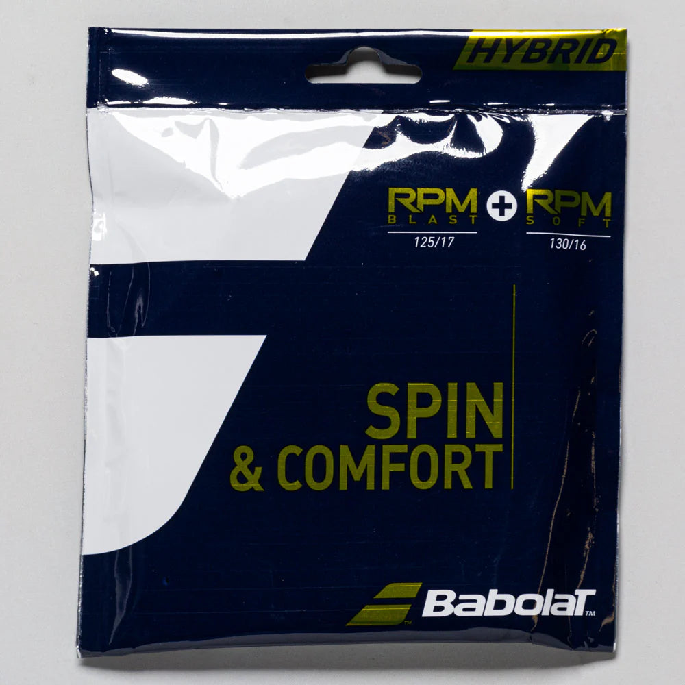 Babolat RPM Blast 17/125 + RPM Soft 16/130 Hybrid