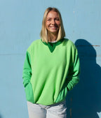 The 50 Shades of Green Pocket Crew (only a couple left in each size)