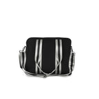 Haute Shore Billie City Tennis Bag - Black/Silver