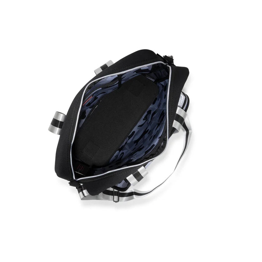 Haute Shore Billie City Tennis Bag - Black/Silver