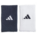 adidas Interval Large Reversible 2.0 Wristbands Navy/White