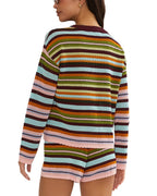 Beach Riot Beach Sweater Paradise Stripe