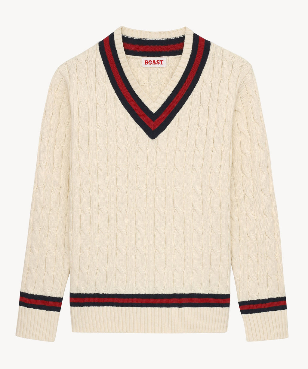 Cable-Knit Sweater