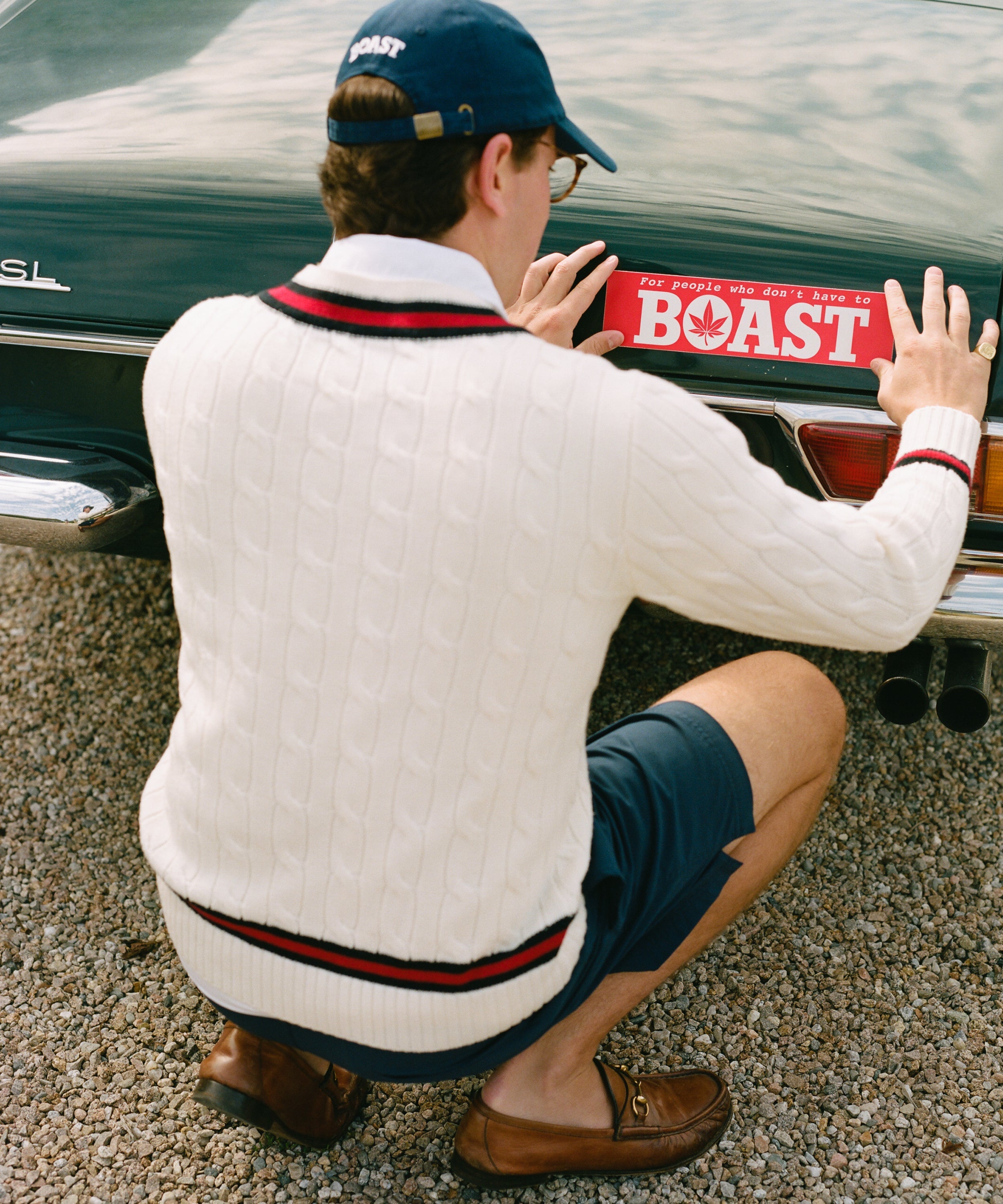 Cable-Knit Sweater