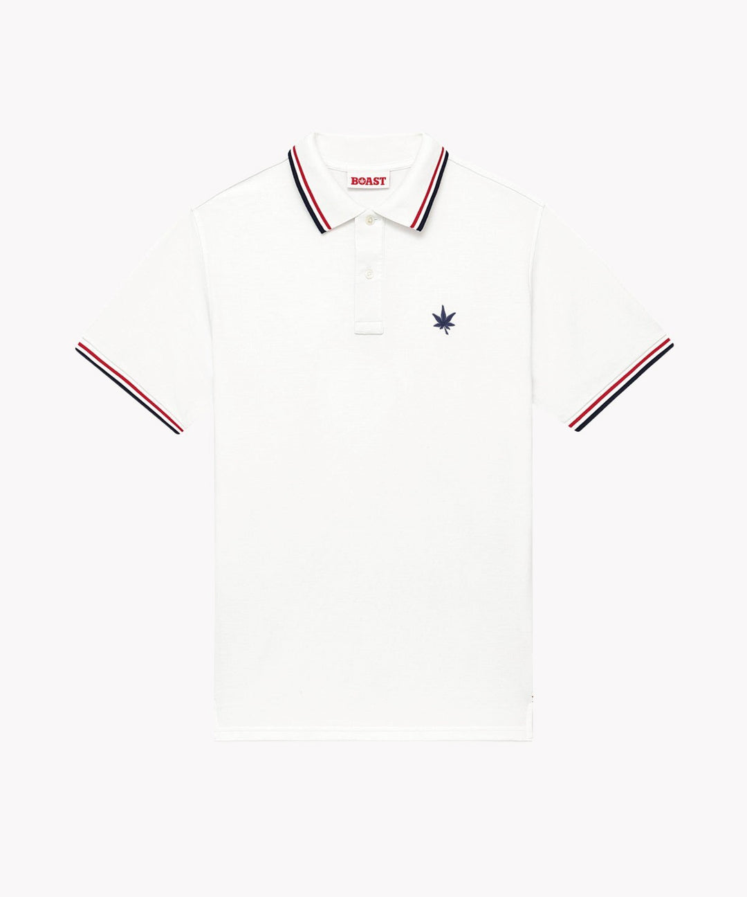 Boast Performance Match Polo 2.0 - White or White/Red/Navy