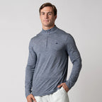 Joola Men's Quarter Zip Pullover Navy Heather
