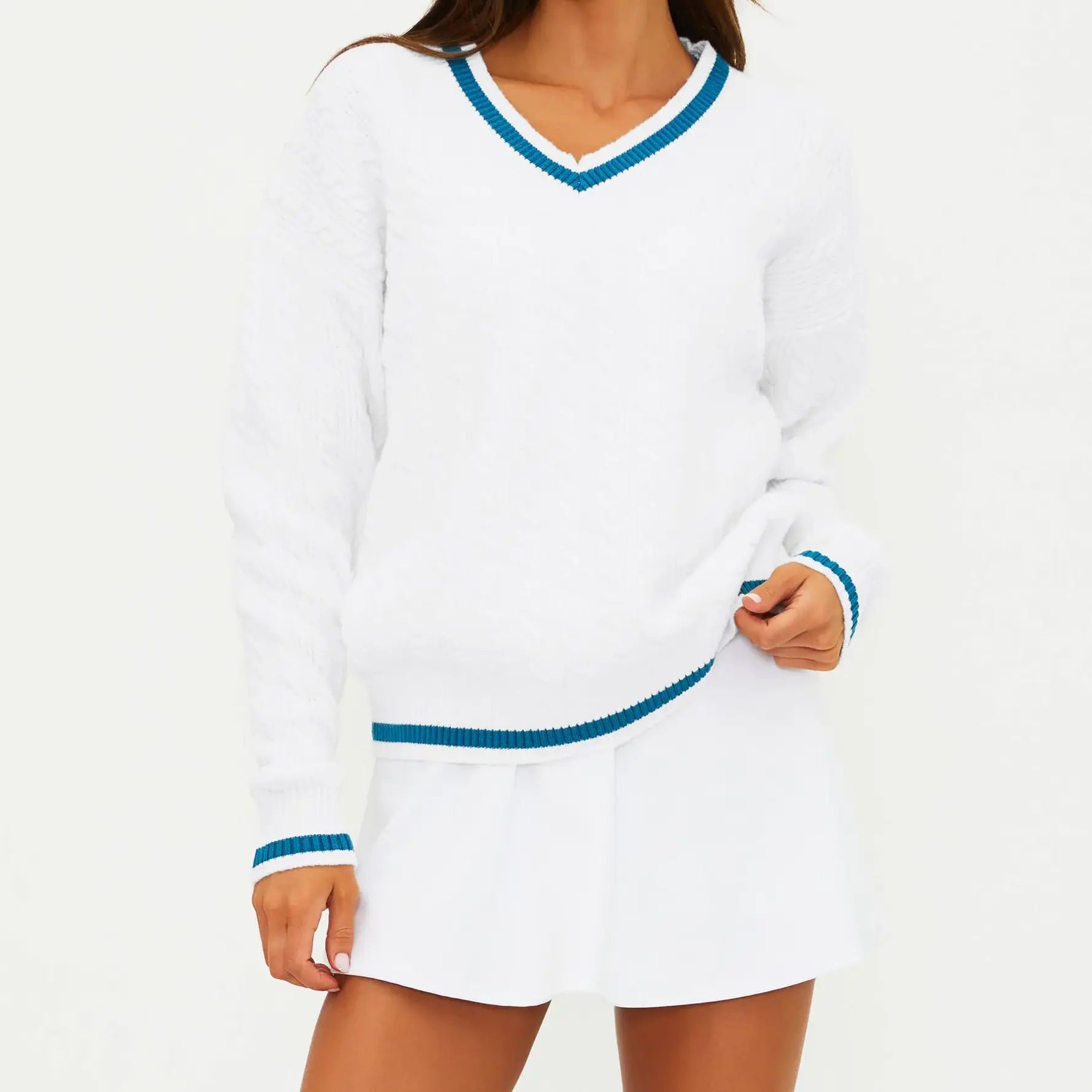 Beach Riot Montana Sweater Birdie Blue