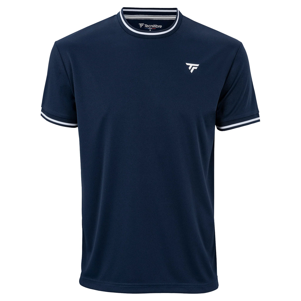 Tecnifibre Men's TECH TEE T-Shirt - Navy/White
