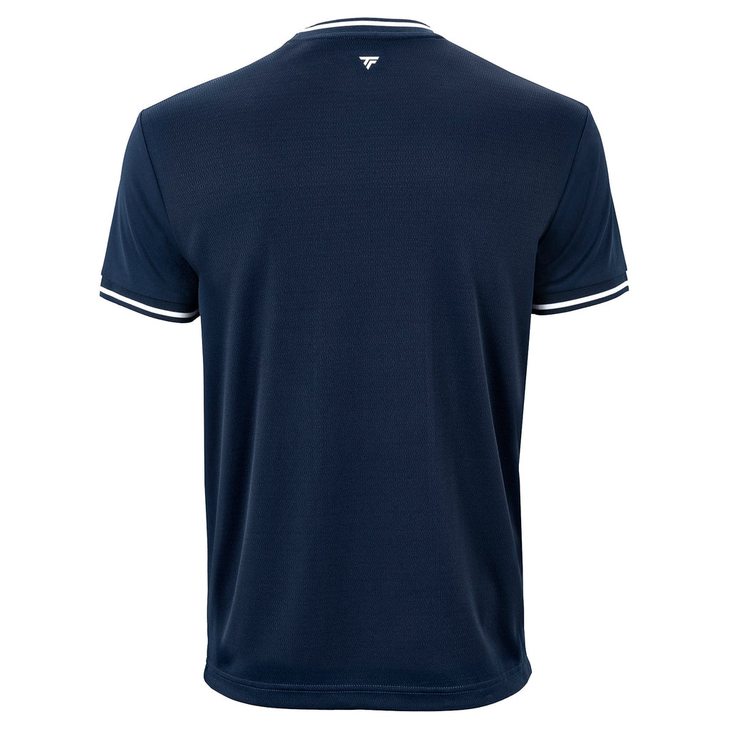 Tecnifibre Men's TECH TEE T-Shirt - Navy/White