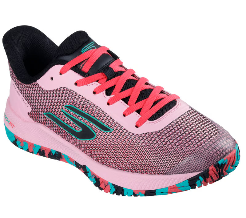 Sketchers Viper Court Pro 2.0 - Aqua or Pink