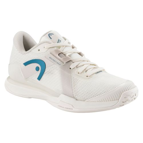 Head Women's Sprint Pro 4.0 Court Shoes - Chalk White/Twilight Blue