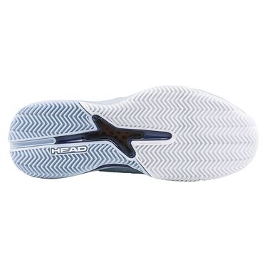 Head Revolt Pro 5.0 Women's Clay Tennis Shoe - Light Blue/Dark Blue