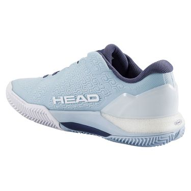 Head Revolt Pro 5.0 Women's Clay Tennis Shoe - Light Blue/Dark Blue