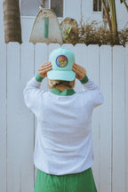 California Sunset Patched Trucker Hat