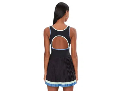 Beach Riot Antonia Dress Sapphire Sea Colorblock / Hibiscus Cove White