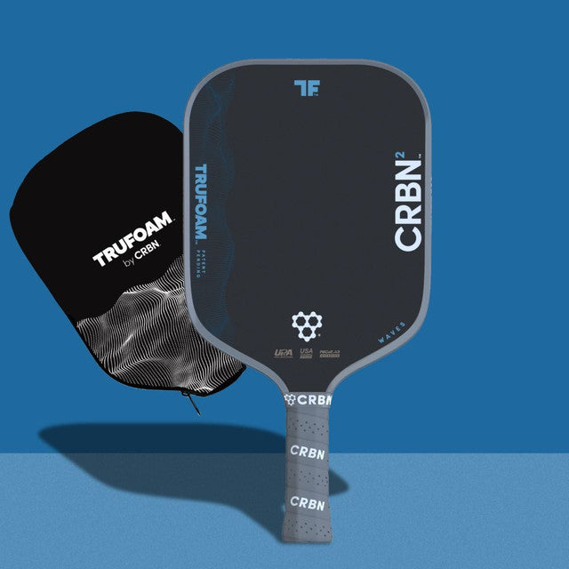 CRBN TruFoam Waves 2 Square Pickleball Paddle 14mm