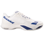 Babolat Jet Mach 4 Men's Tennis Shoes - Cream/Dark Blue