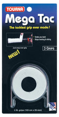 Tourna Mega Tac White 3 pack
