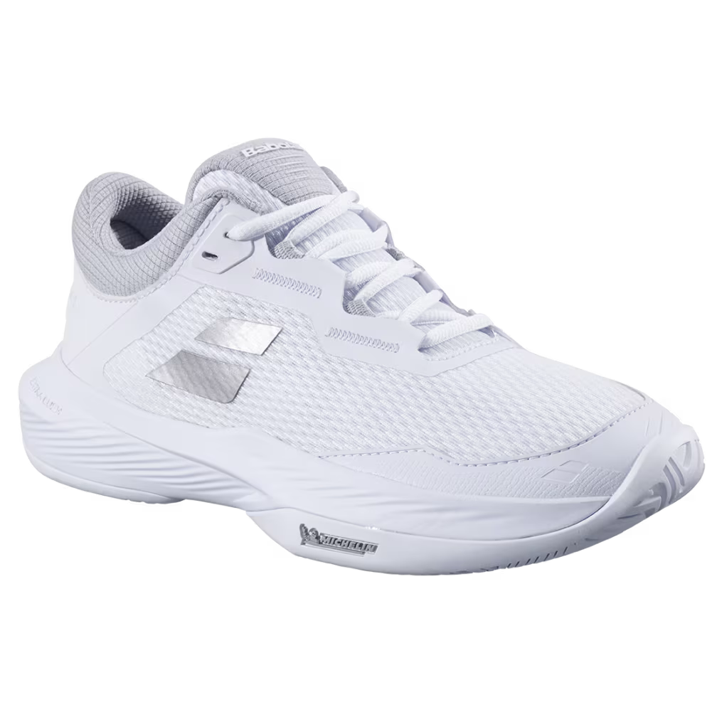 Babolat SFX 4 All Court Women's Tennis Shoes - Silver/White