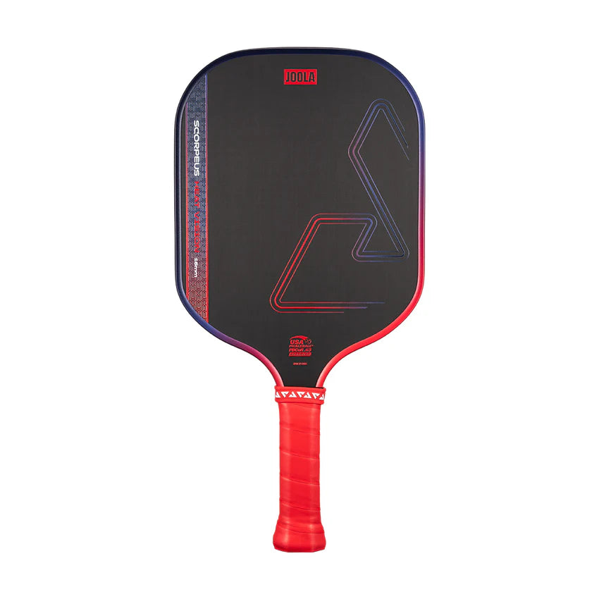 JOOLA Scorpeus Heat Vision 16mm Pickleball Paddle - Ignite Blaze Red