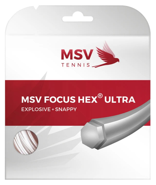 MSV Focus Hex Ultra 17/1.20 String White