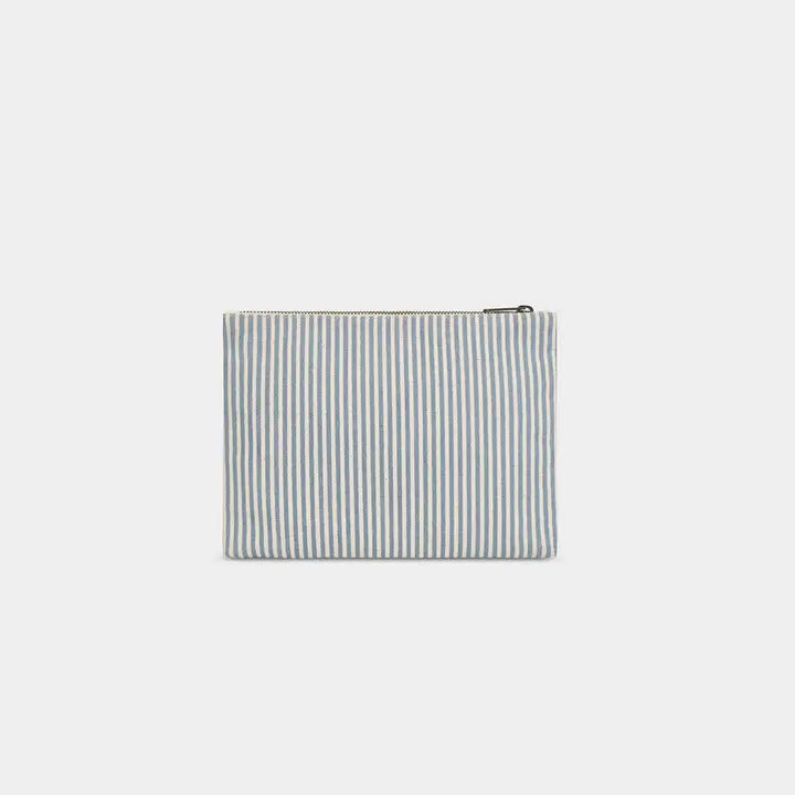 hindbag Ema Blue-Striped Pouch