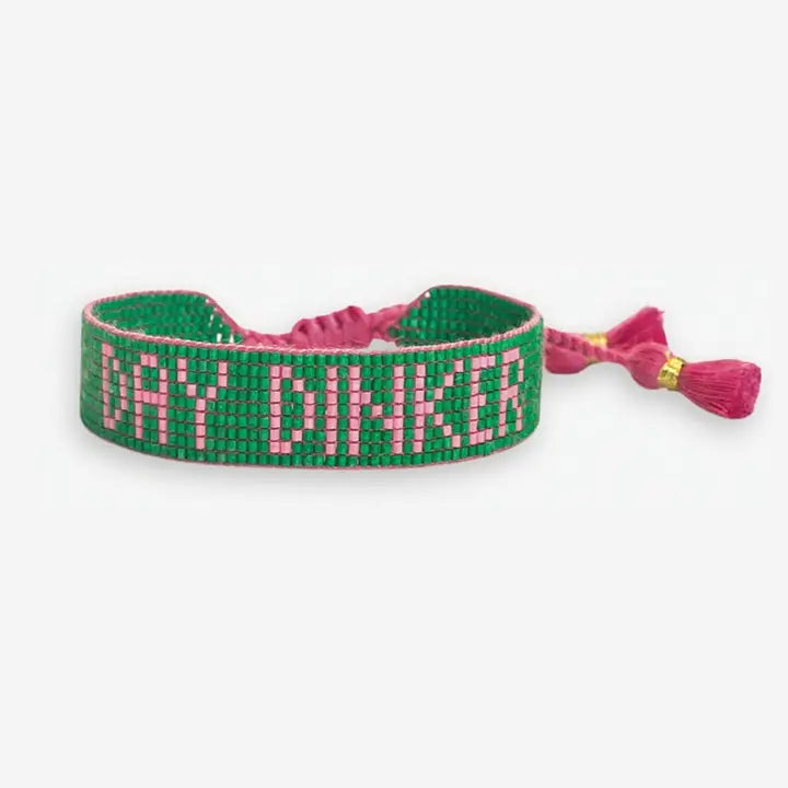 Ink & Alloy Gabby "Day Dinker" Adjustable Beaded Bracelets Multicolor