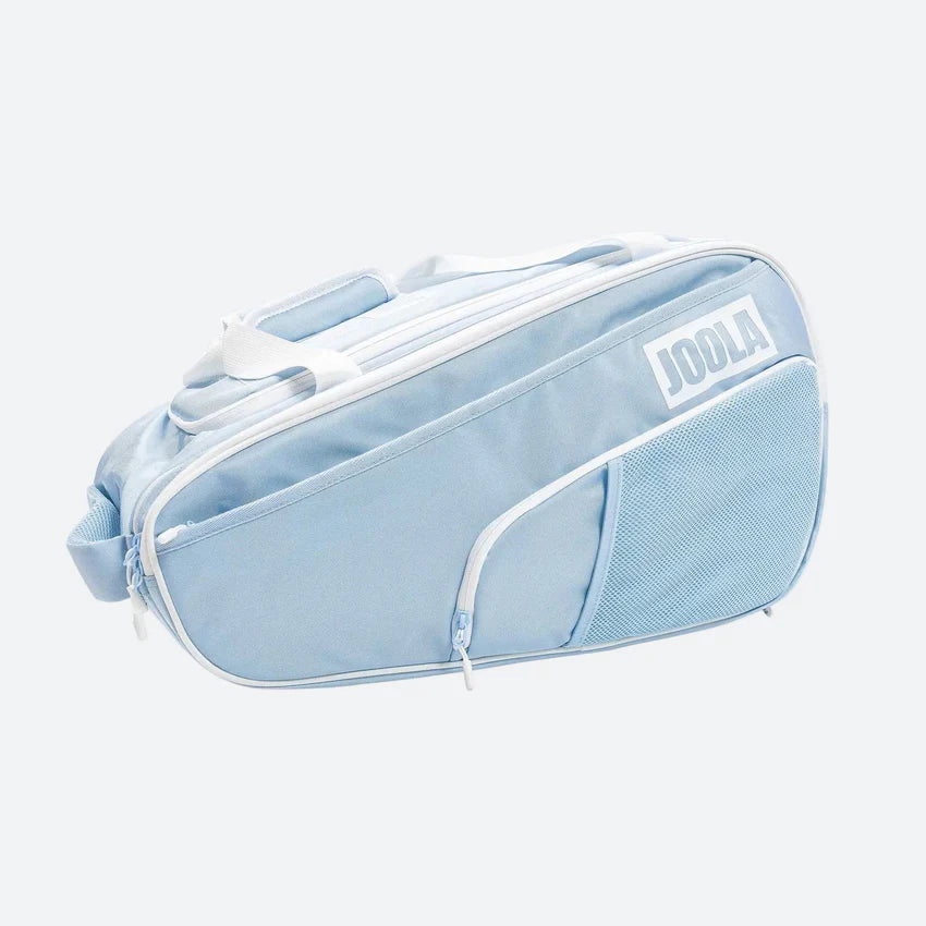 Joola Tour Elite Bag - White/Navy/Blue Breeze/Latte