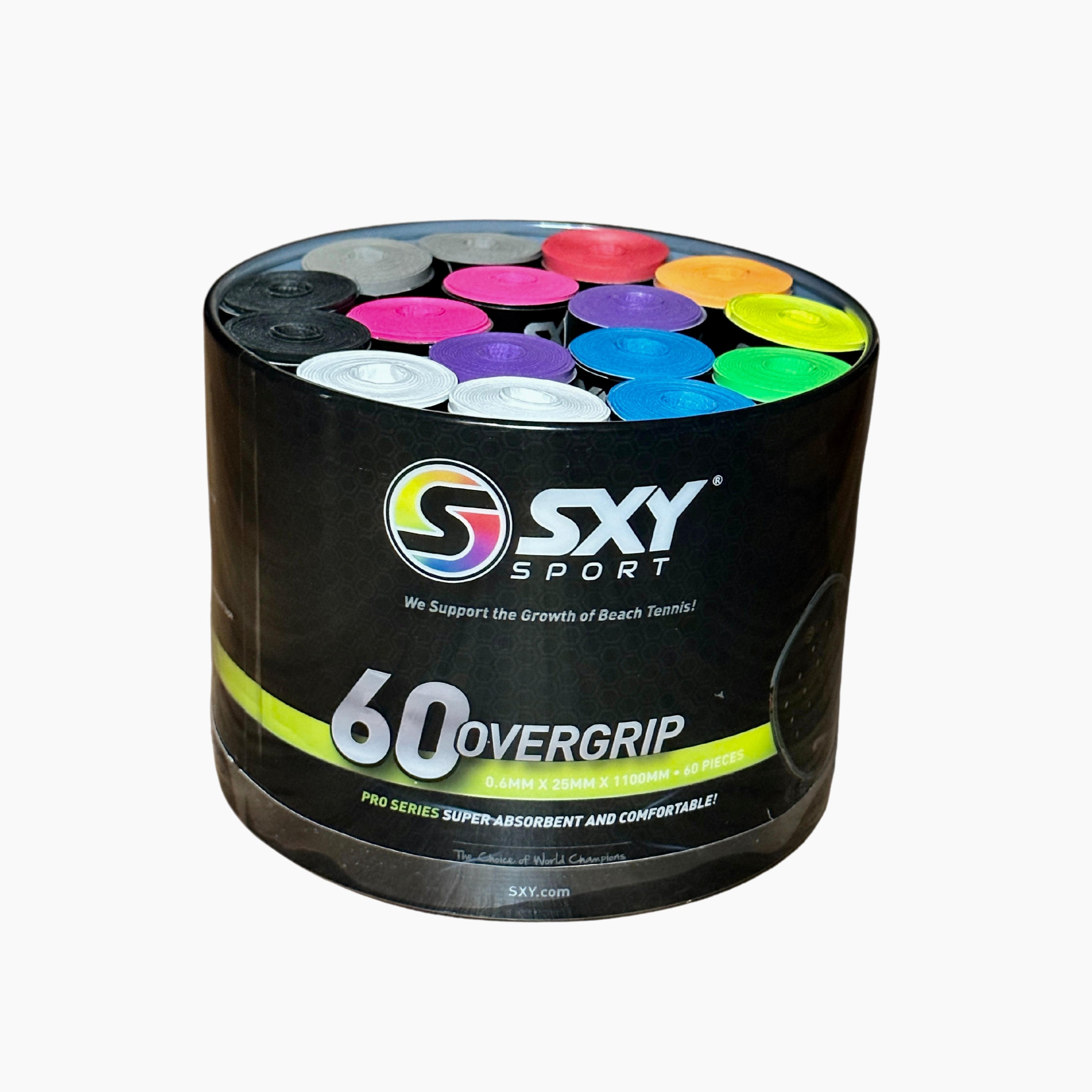 Pro Series Beach Tennis OverGrip - 60 Pack