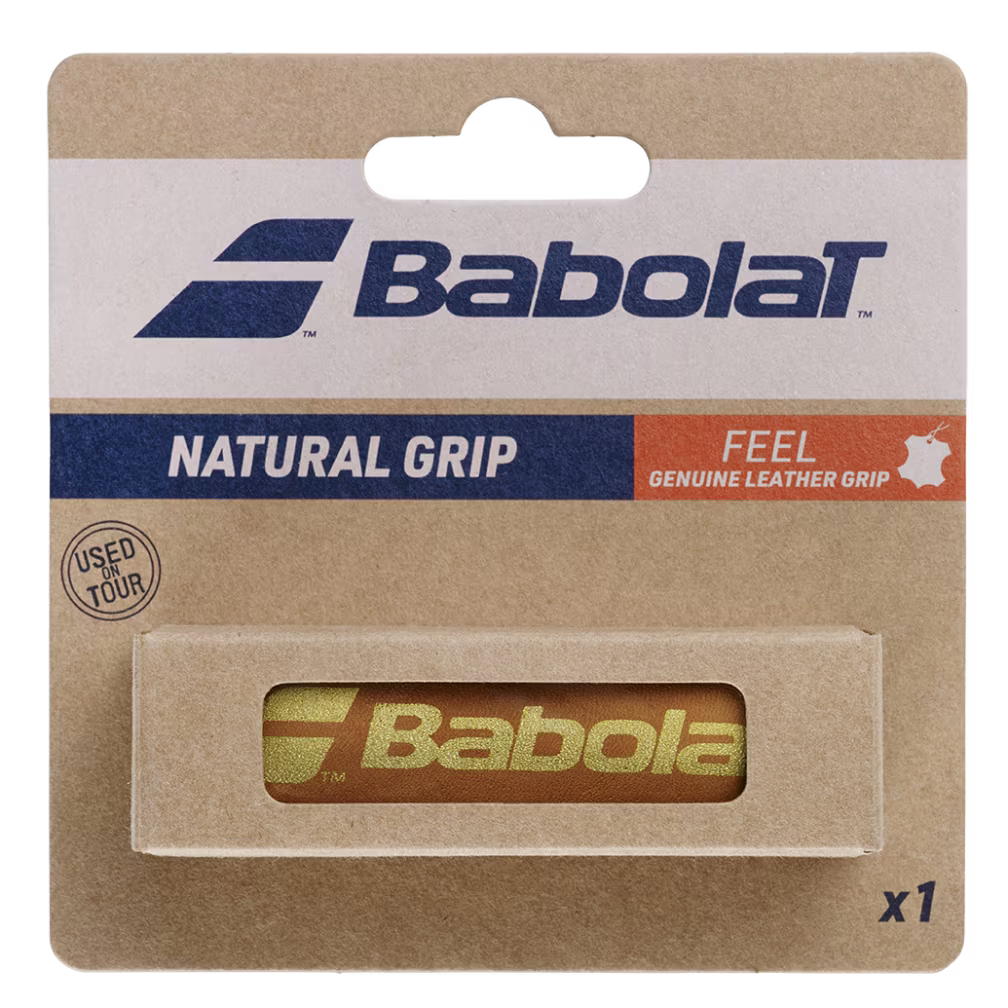 Babolat Natural Leather Replacement Grip Brown