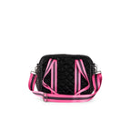 Haute Shore Dill Rave Pickle Ball Tote Black Quilted Puffer