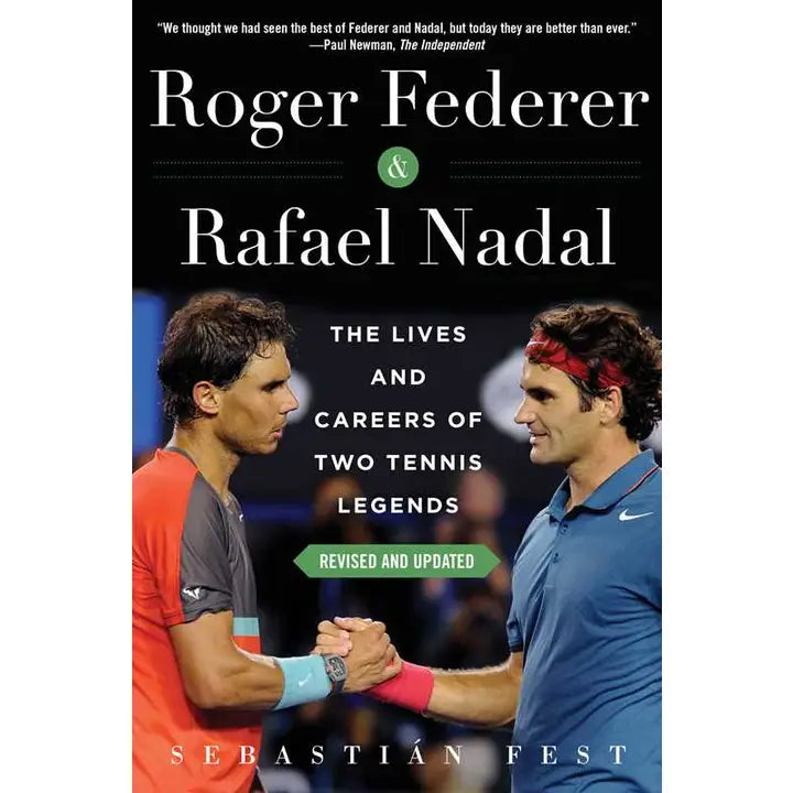 Roger Federer and Rafael Nadal By Sebastián Fest