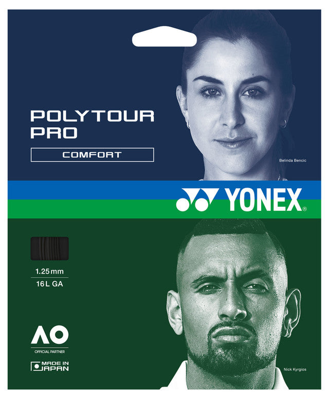 Yonex PolyTour Pro 16L/1.25 String Graphite