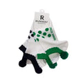 Runway Athletics Pom Pom Sock Set - Green/Navy