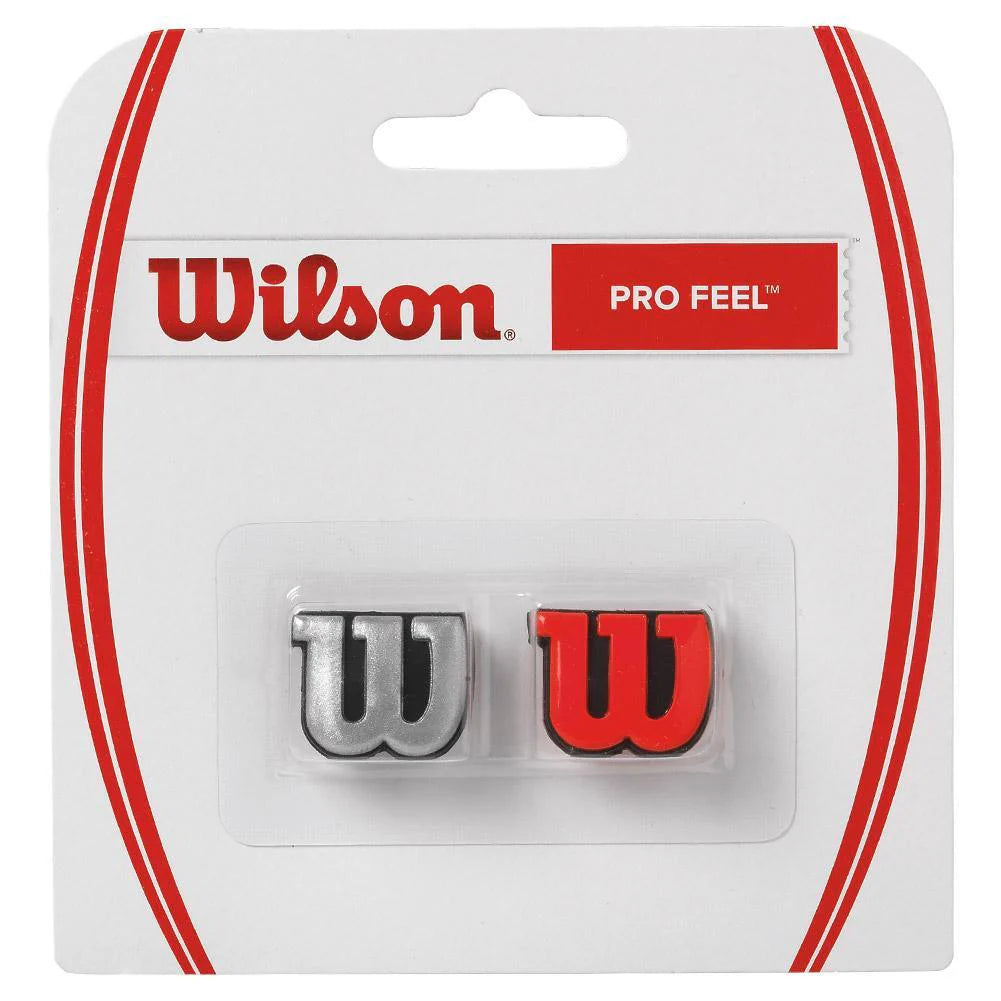 Pro Feel Dampener Red/Silver 2 pack