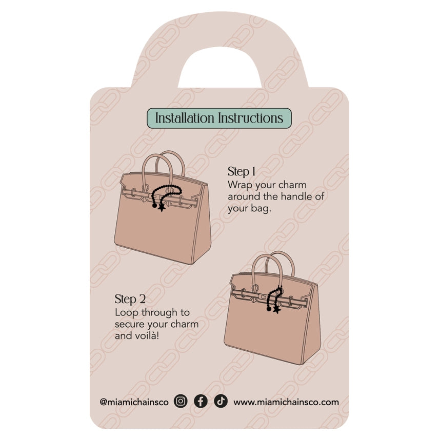Miami Chains & Co. In Full Swing Bag Charm