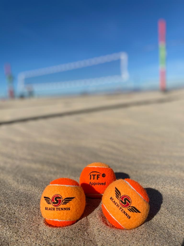 Tropical S Ball in Atomic Orange
