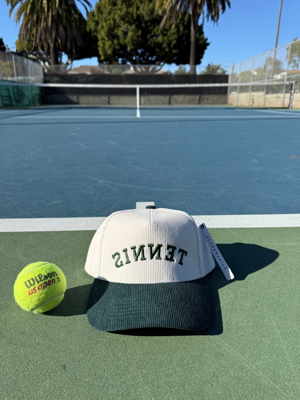 TENNIS Reversed Corduroy Hat