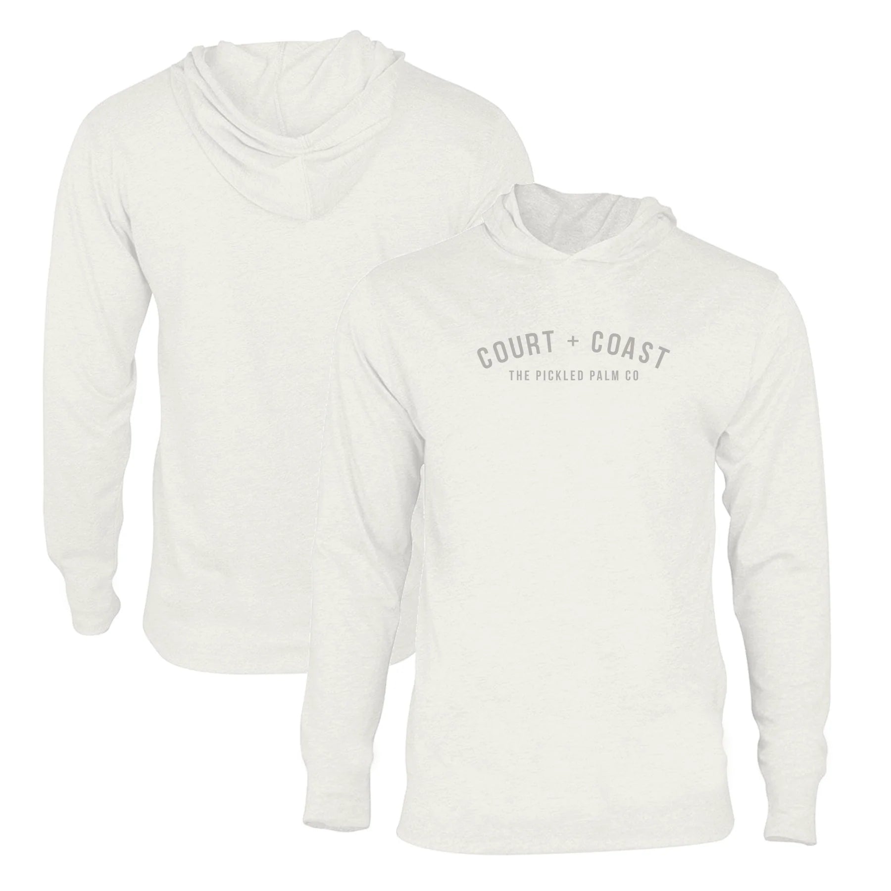 The Pickled Palm Sand Pickleball & Tennis Light Hoodie