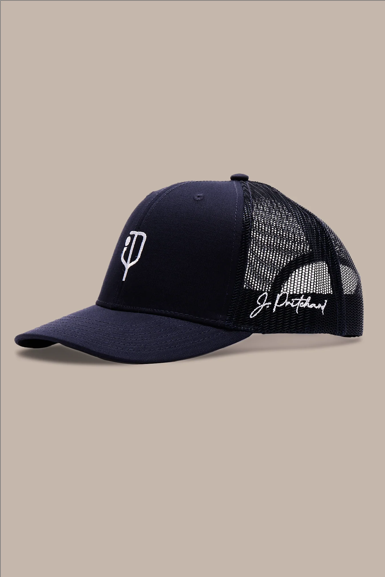 J.Pritchard Unisex Ambassador Trucker Hat - Bainbridge Blue/Clubhouse White