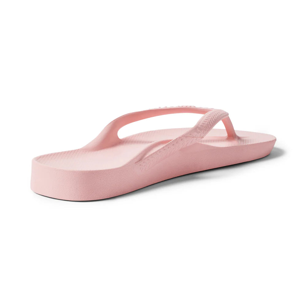 Archies Footwear Arch Support Flip Flops Pink