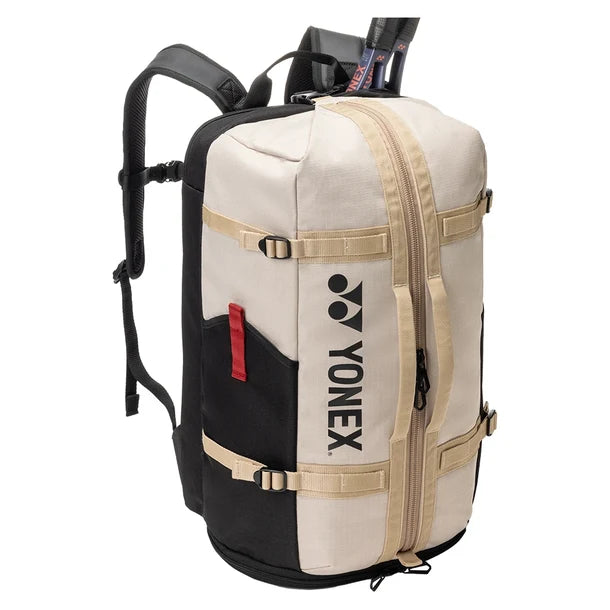 Yonex Gearlogic Tennis Backpack Beige or Black