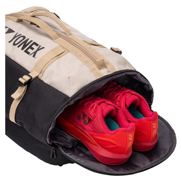 Yonex Gearlogic Tennis Backpack Beige or Black